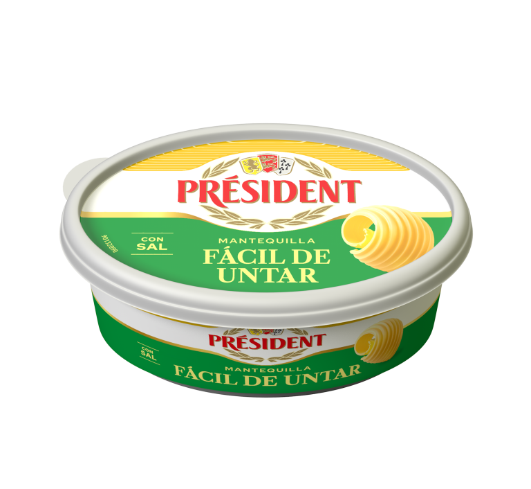PRESIDENT mantequilla con sal P