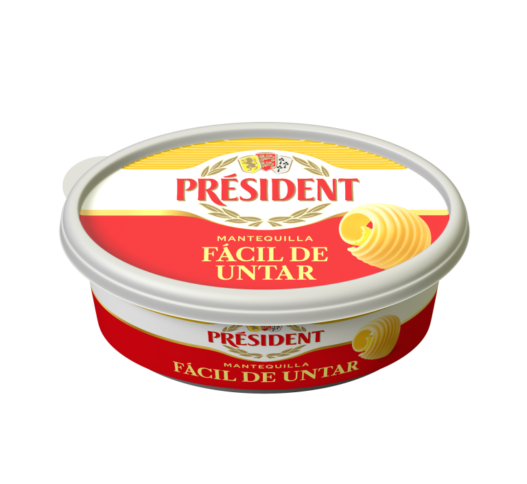 PRESIDENT mantequilla sin sal P